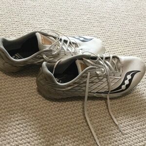 Saucony track and field spikes